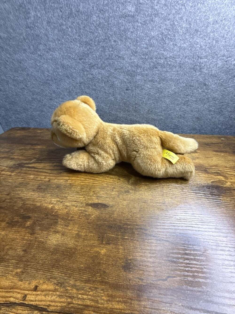 Miyoni by Aurora Lion Cub Laying Down Plush Stuffed Animal
